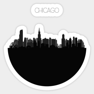 Chicago Skyline V2 Sticker